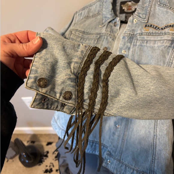 Harley Davidson Jean jacket - Picture 6 of 7